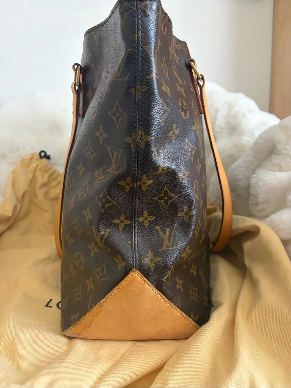 Louis Vuitton Monogram Mezzo Tote with Dust bag and COA